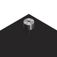 Paraforno per Cucina  Nero 110x50x0,6 cm in Vetro Temperato