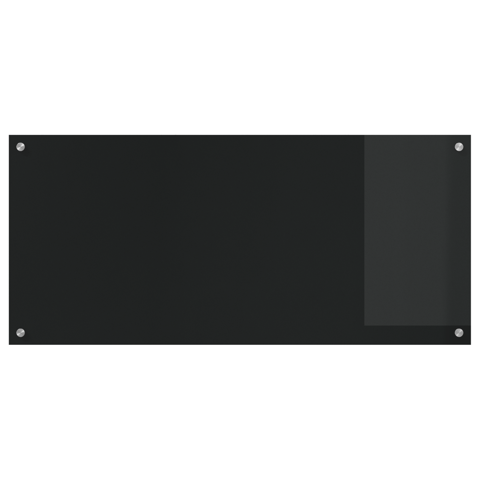 Paraforno per Cucina  Nero 110x50x0,6 cm in Vetro Temperato