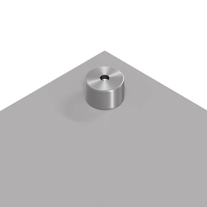 Fascia cucina  Grigio chiaro 110x50x0,6 cm in vetro temperato