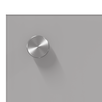 Schienale Cucina Grigio Chiaro 110x60x0,6 cm Vetro Temperato di