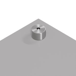 Schienale Cucina Grigio Chiaro 110x60x0,6 cm Vetro Temperato di