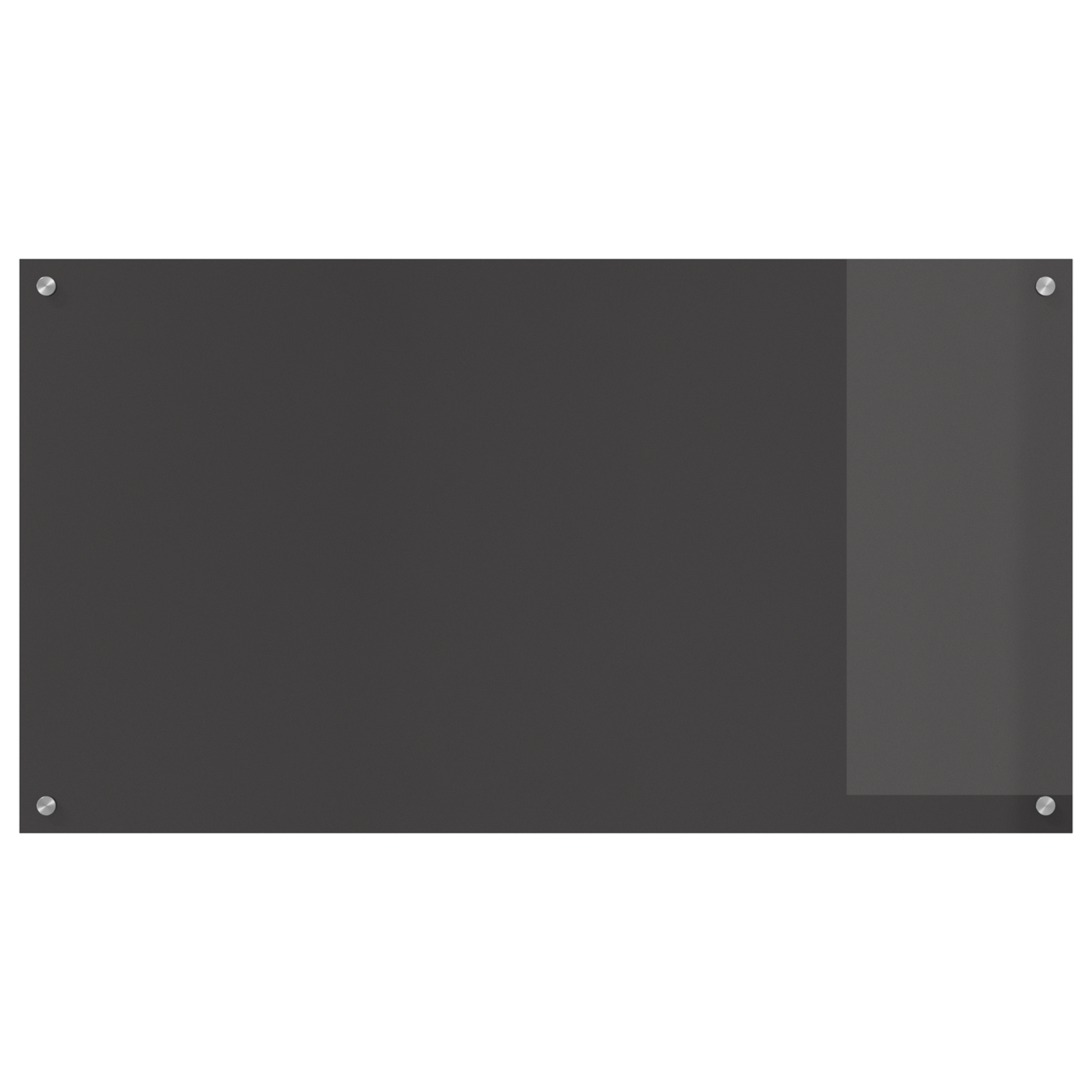 Schienale da cucina  grigio scuro 110x60x0,6 cm in vetro temperato