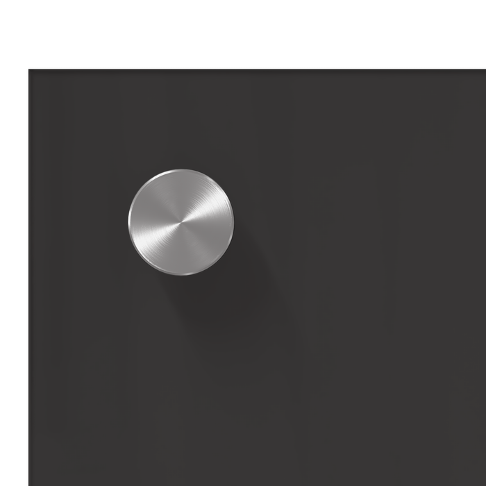 Schienale da Cucina Grigio Scuro 120x50x0,6 cm in Vetro Temperato -