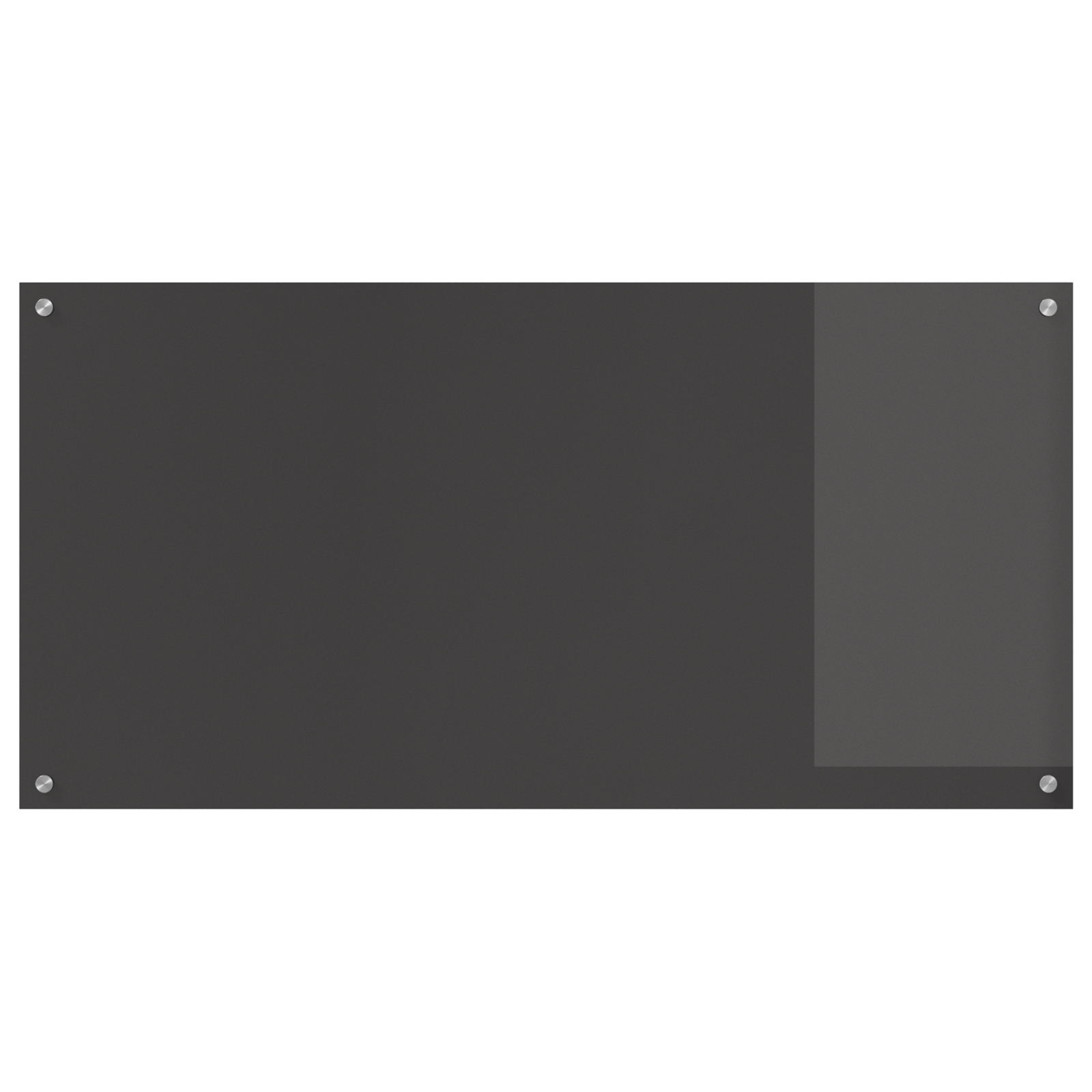 Rivestimento per Cucina Grigio Scuro 120x60x0,6 cm in Vetro Temperato