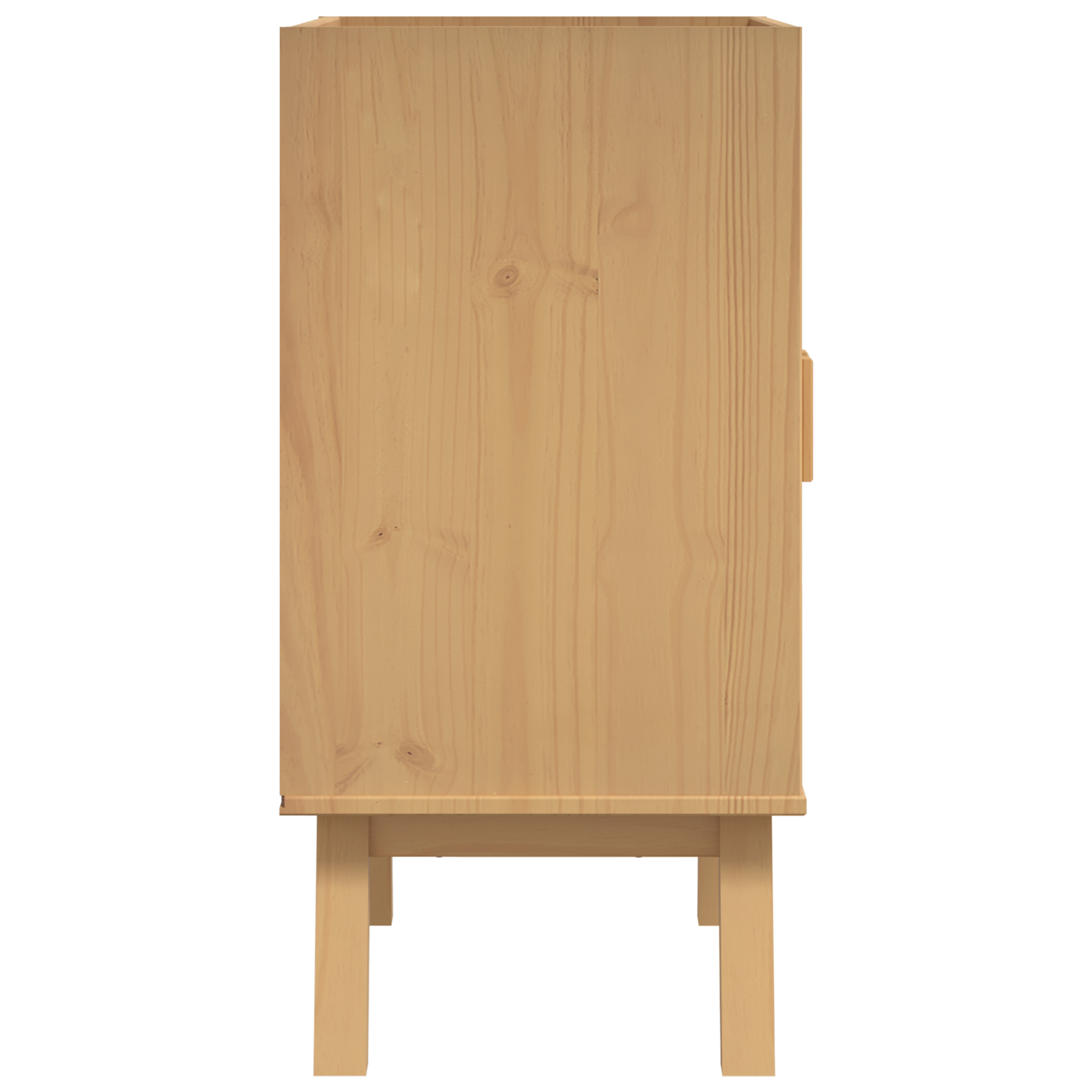 Mobiletto da Cucina 114x43x73,5 cm in Legno Massello di Pino