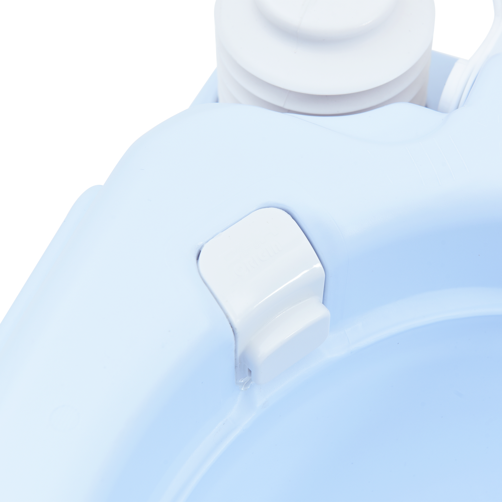 Luce Portatile per Toilette Blu e Bianca in Plastica da 20 L