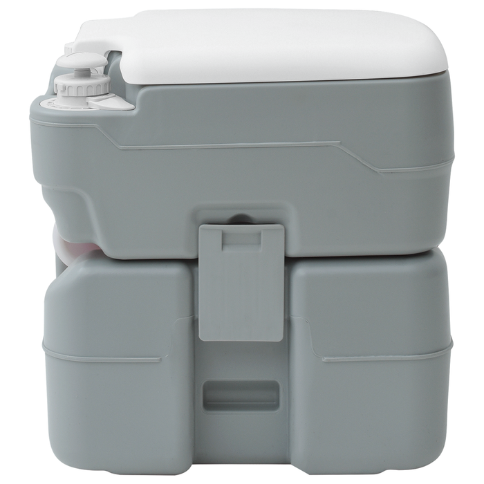 Toilet da Campeggio corpo grigio+coperchio bianco