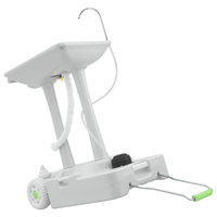 Toilette da campeggio grigio figo