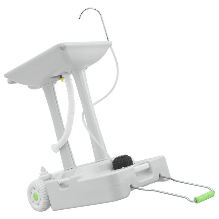 Toilette da campeggio grigio figo