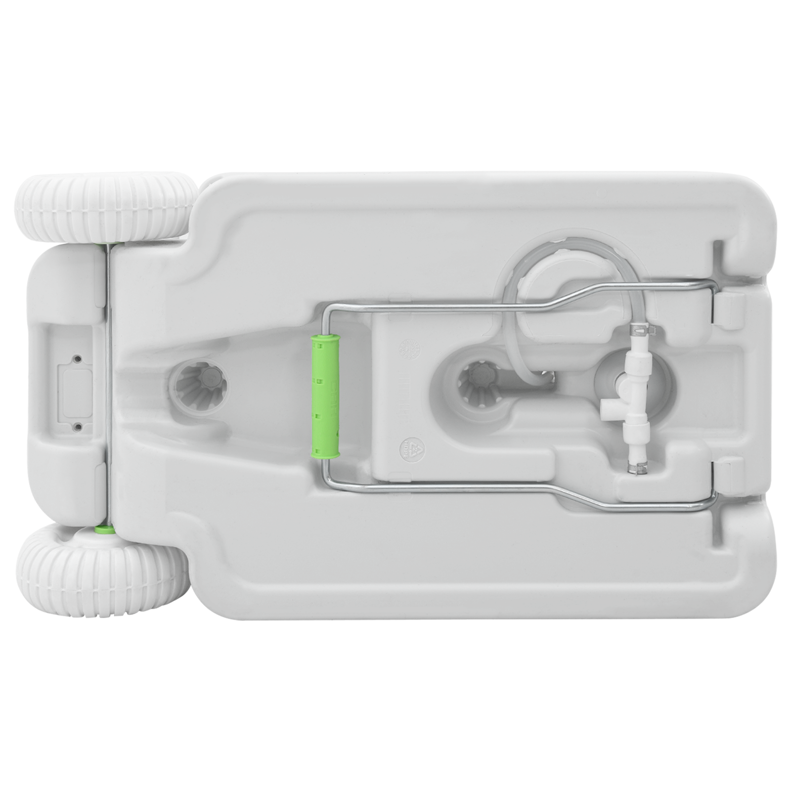 Toilette da campeggio grigio figo