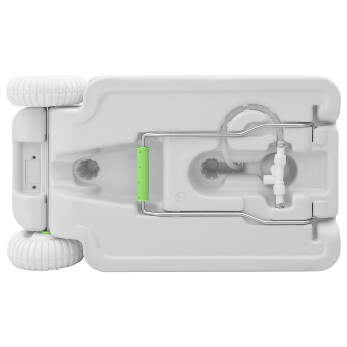 Toilette da campeggio grigio figo