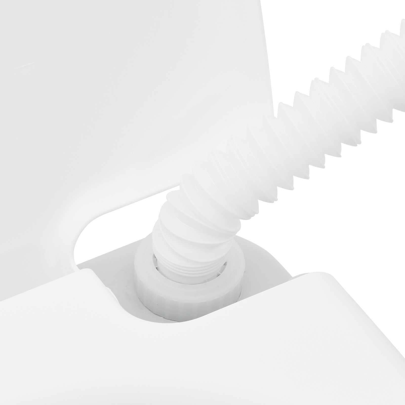 Toilette da Campeggio Corpo Grigio + Coperchio Bianco + Grigio Cool