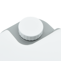 Toilette da Campeggio Portatile Grigio 10L Acqua Fresca 20L Serbatoio di Scarico