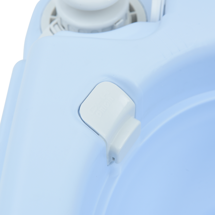 Toilette da Campeggio Portatile Blu, Serbatoio Acqua Fresca 10L e Serbatoio Rifiuti 10L