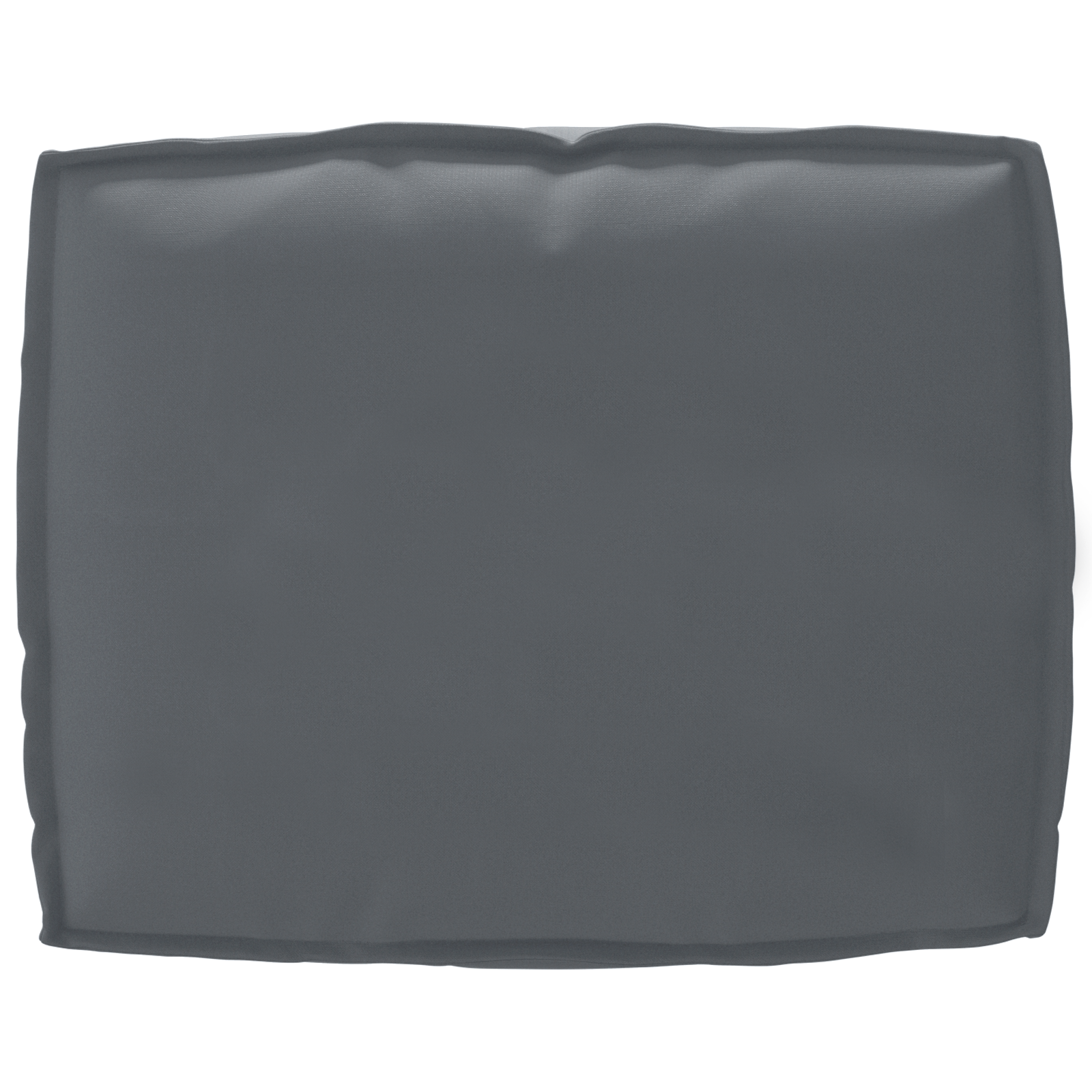 Cuscino per Pallet per Schienale Antracite 50x40x12 cm Tessuto Oxford