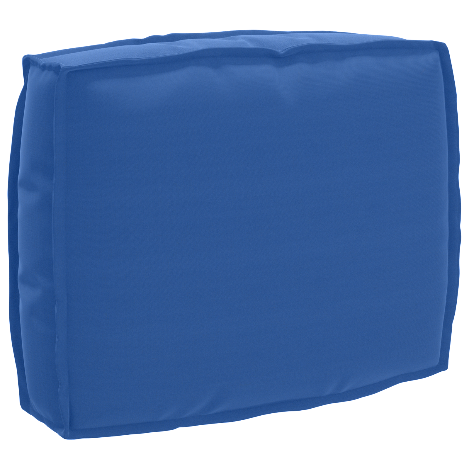 Cuscino per Pallet per Schienale Blu Royal 50x40x12 cm Tessuto Oxford
