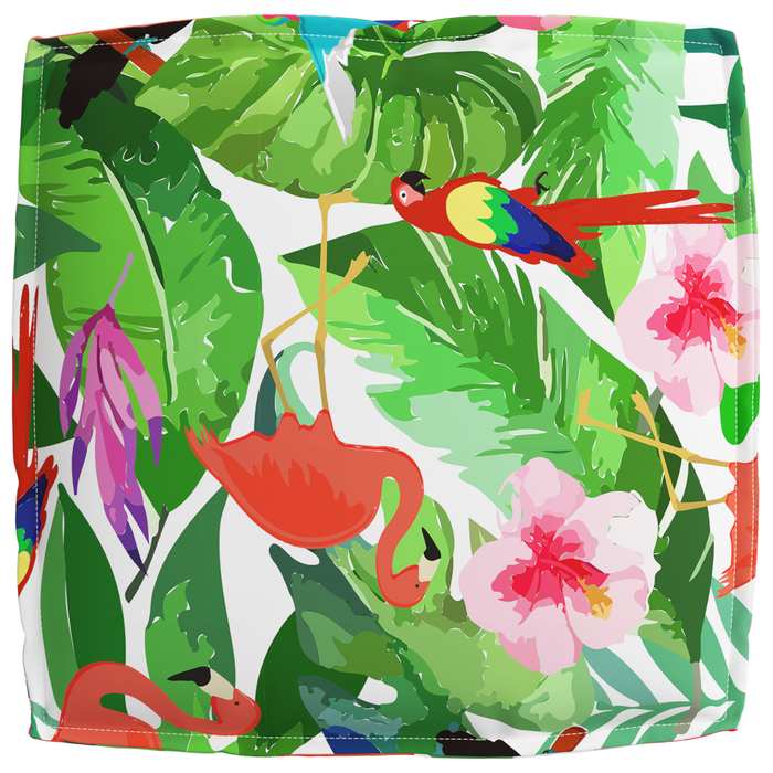 Cuscino per pallet per seduta Giungla tropicale 50x50x12 cm Tessuto Oxford