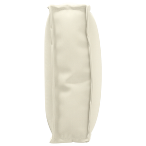 Cuscino per schienale Crema 60x40x12 cm Tessuto Oxford