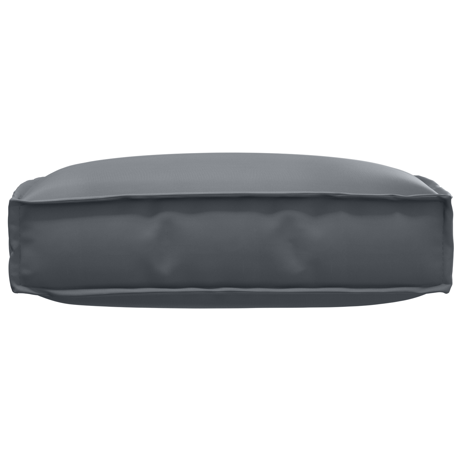 Cuscino per pallet per seduta Antracite 60x60x12 cm in tessuto Oxford