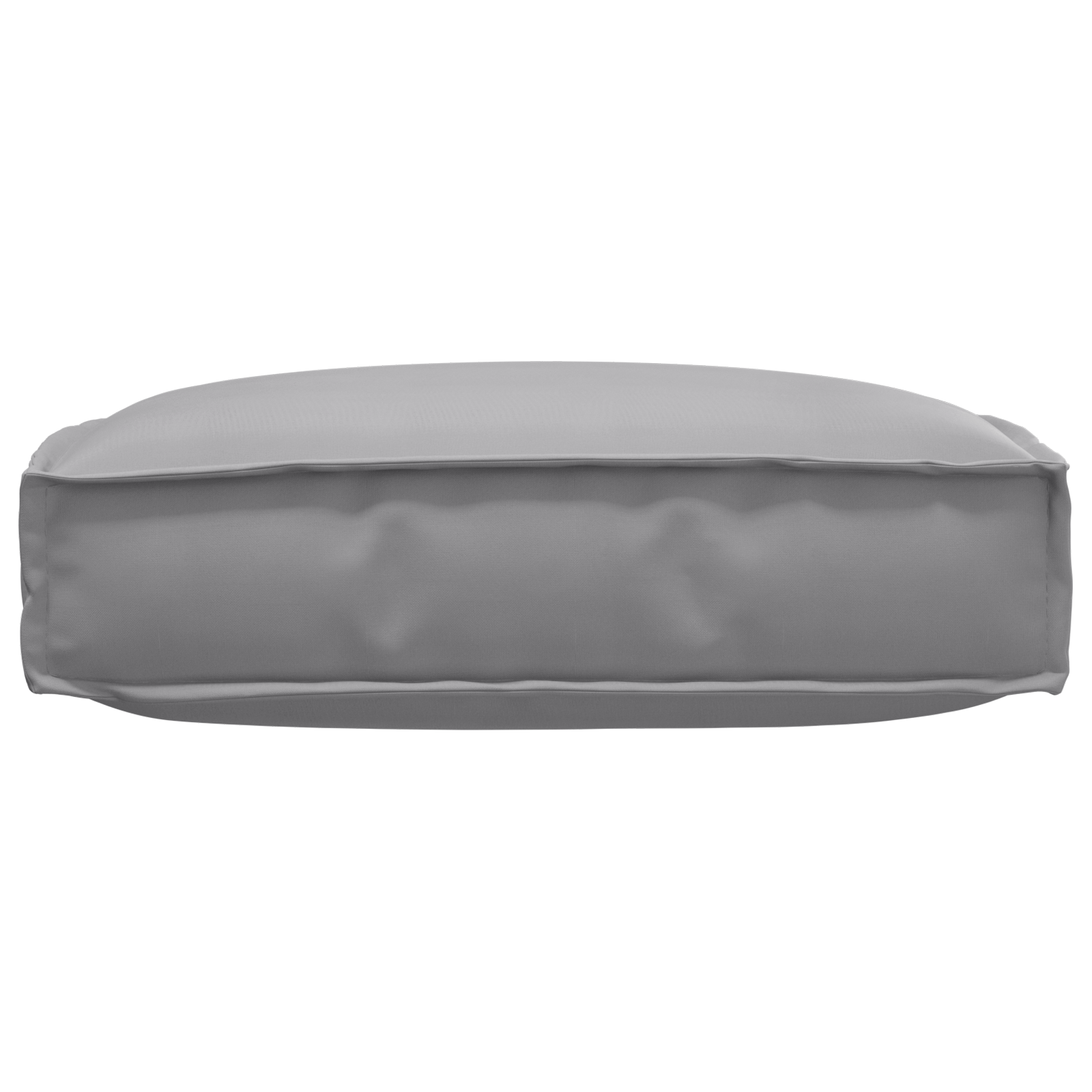 Cuscino per Pallet per Sedia Grigio 60x60x12 cm Tessuto Oxford