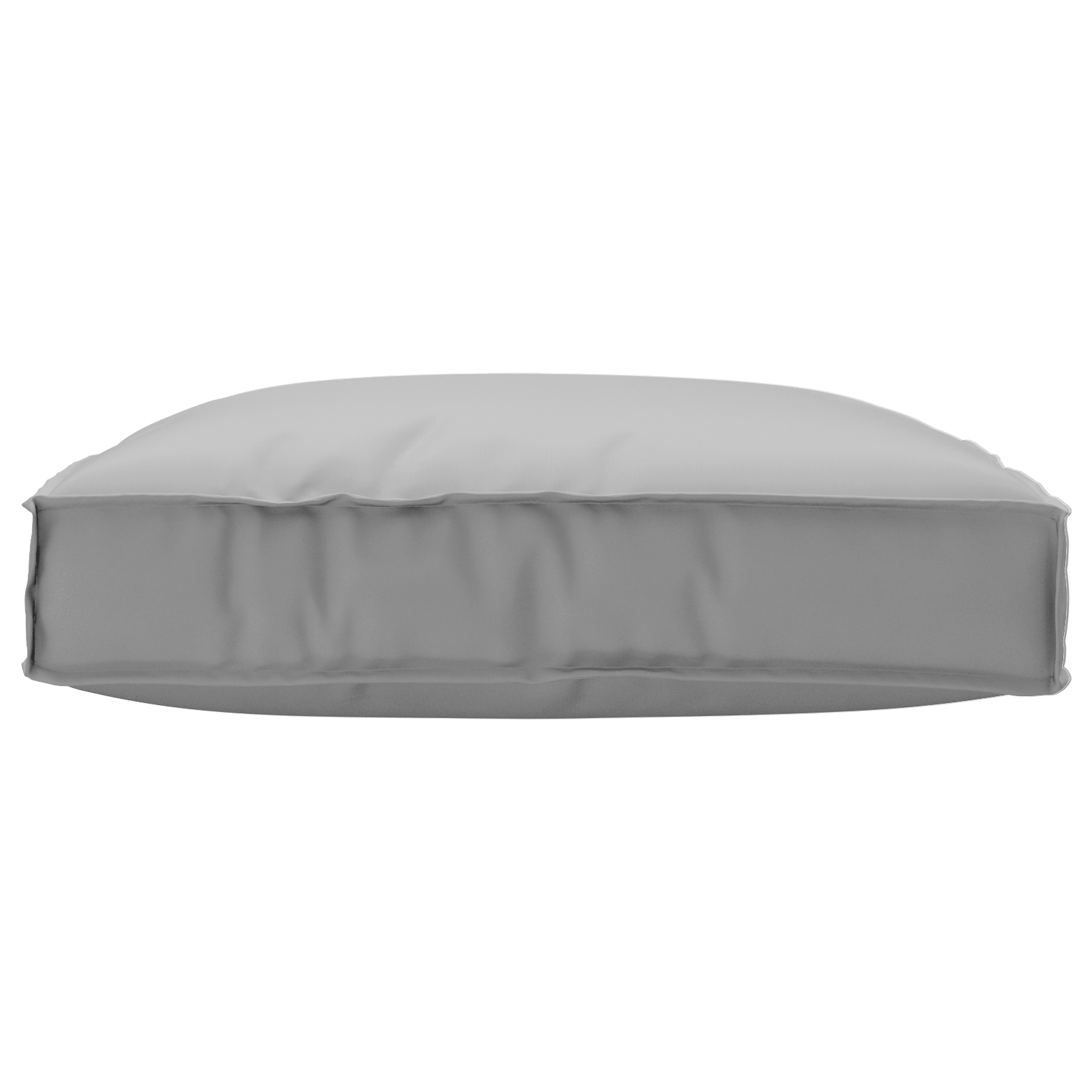 Cuscino per Pallet per Seduta Grigio 80x80x12 cm in Tessuto Oxford