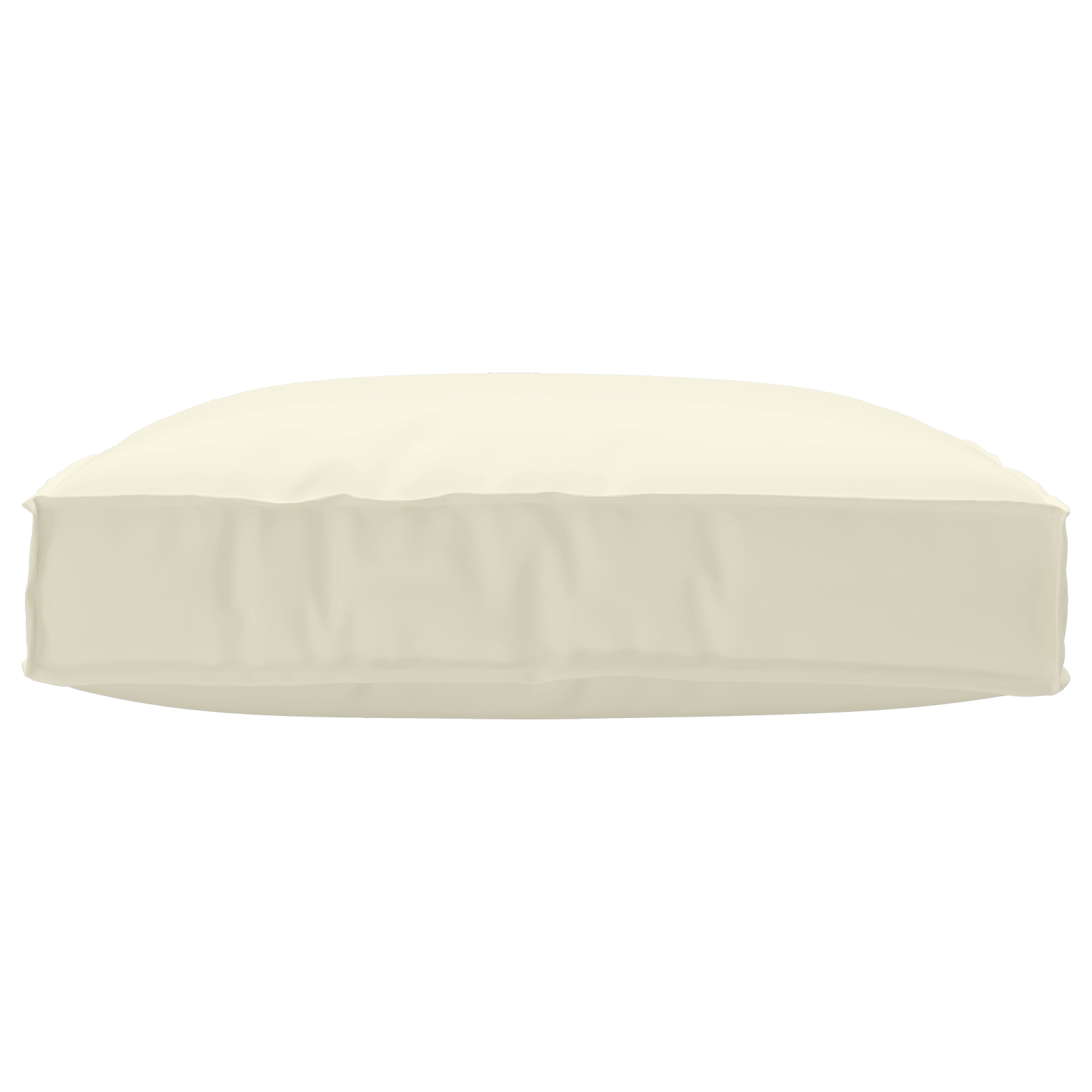 Cuscino per pallet panna 80x80x12 cm in tessuto Oxford