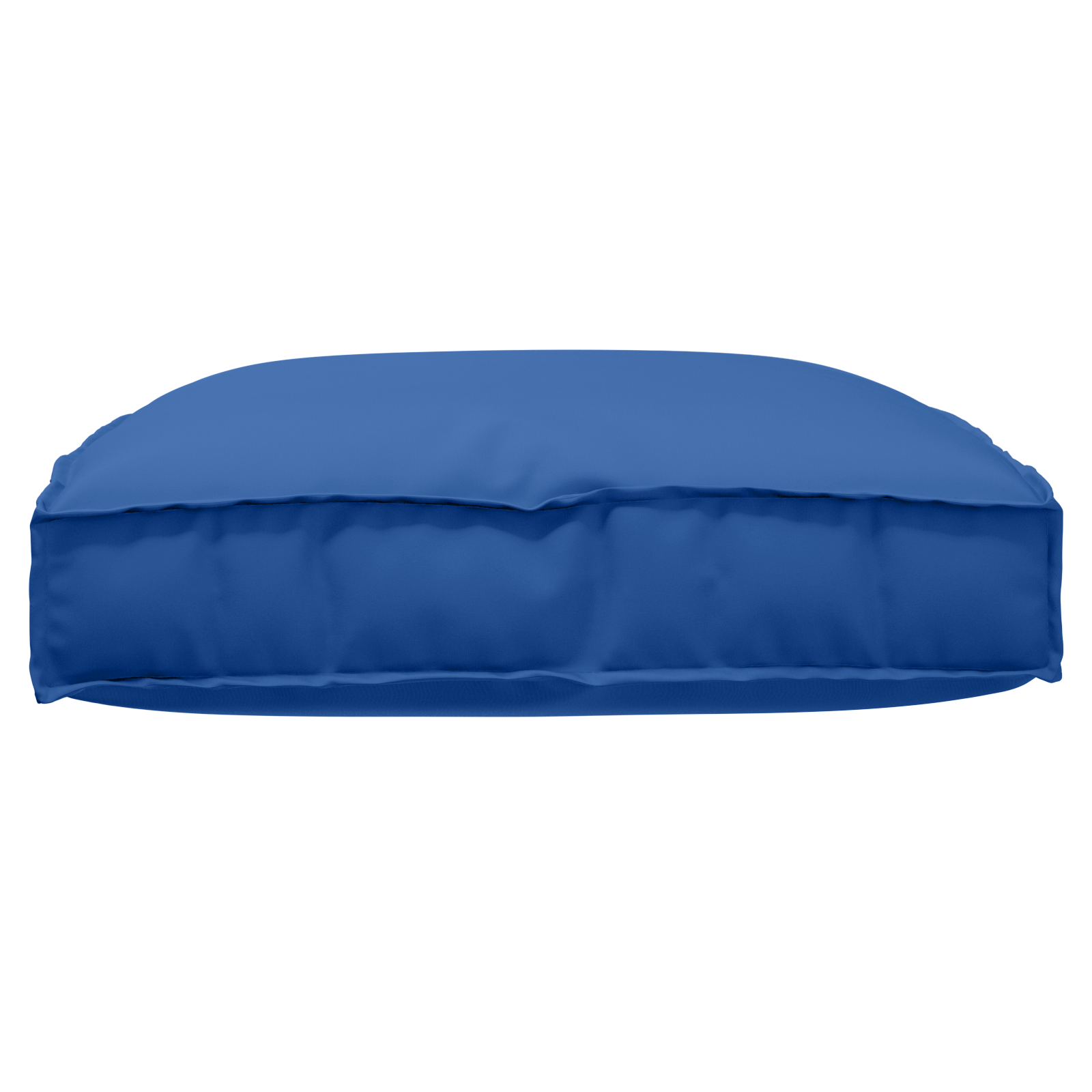 Cuscino Pallet per Sedia Blu Reale 80x80x12 cm Tessuto Oxford