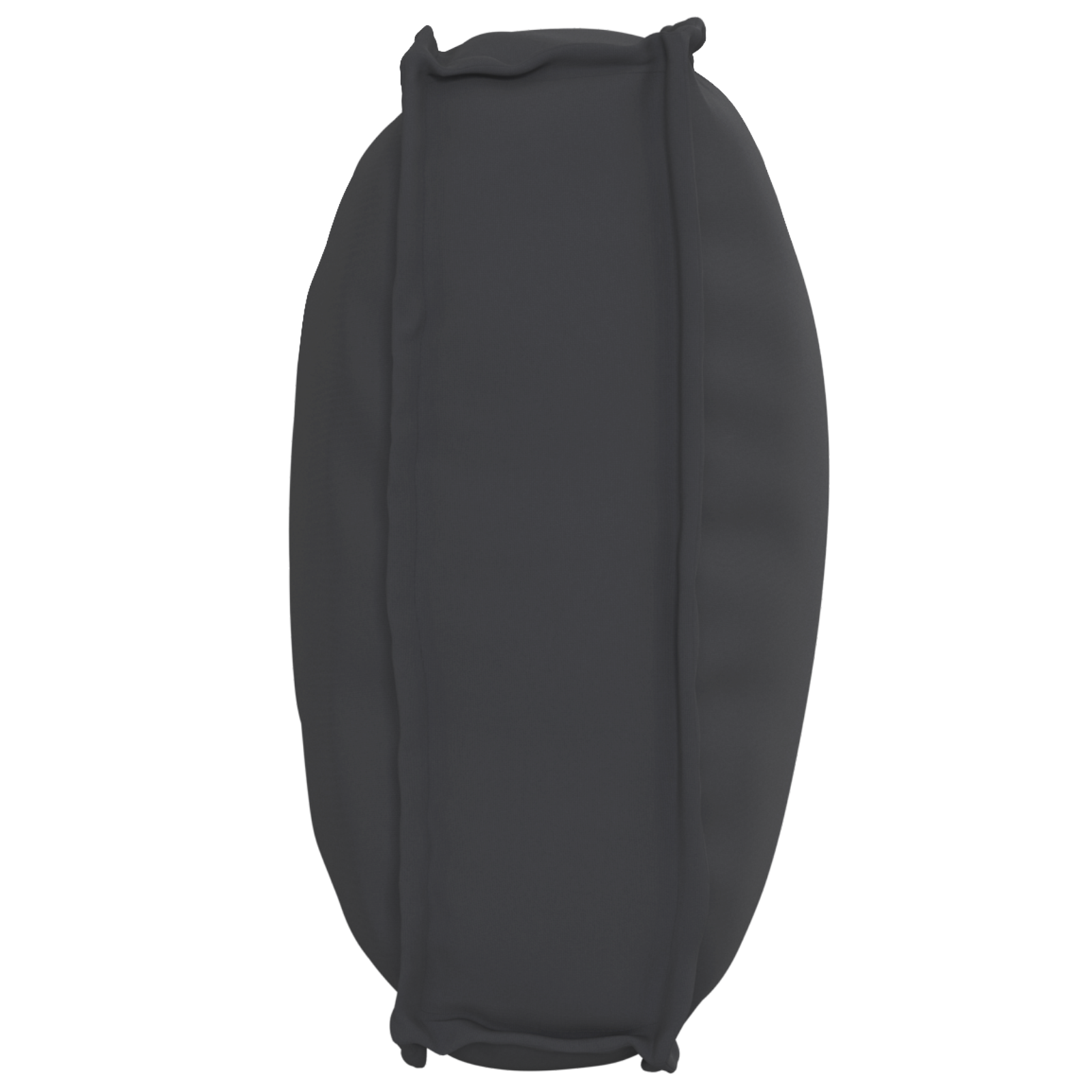 Cuscino da Pallet per Schienale Nero 70x40x12 cm Tessuto Oxford