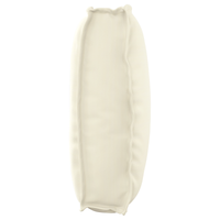 Cuscino per pallet per seduta/schienale Panna 120x50x12 cm Tessuto oxford