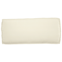 Cuscino per pallet per seduta/schienale Panna 120x50x12 cm Tessuto oxford
