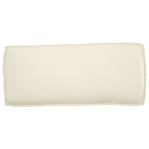 Cuscino per pallet per seduta/schienale Panna 120x50x12 cm Tessuto oxford