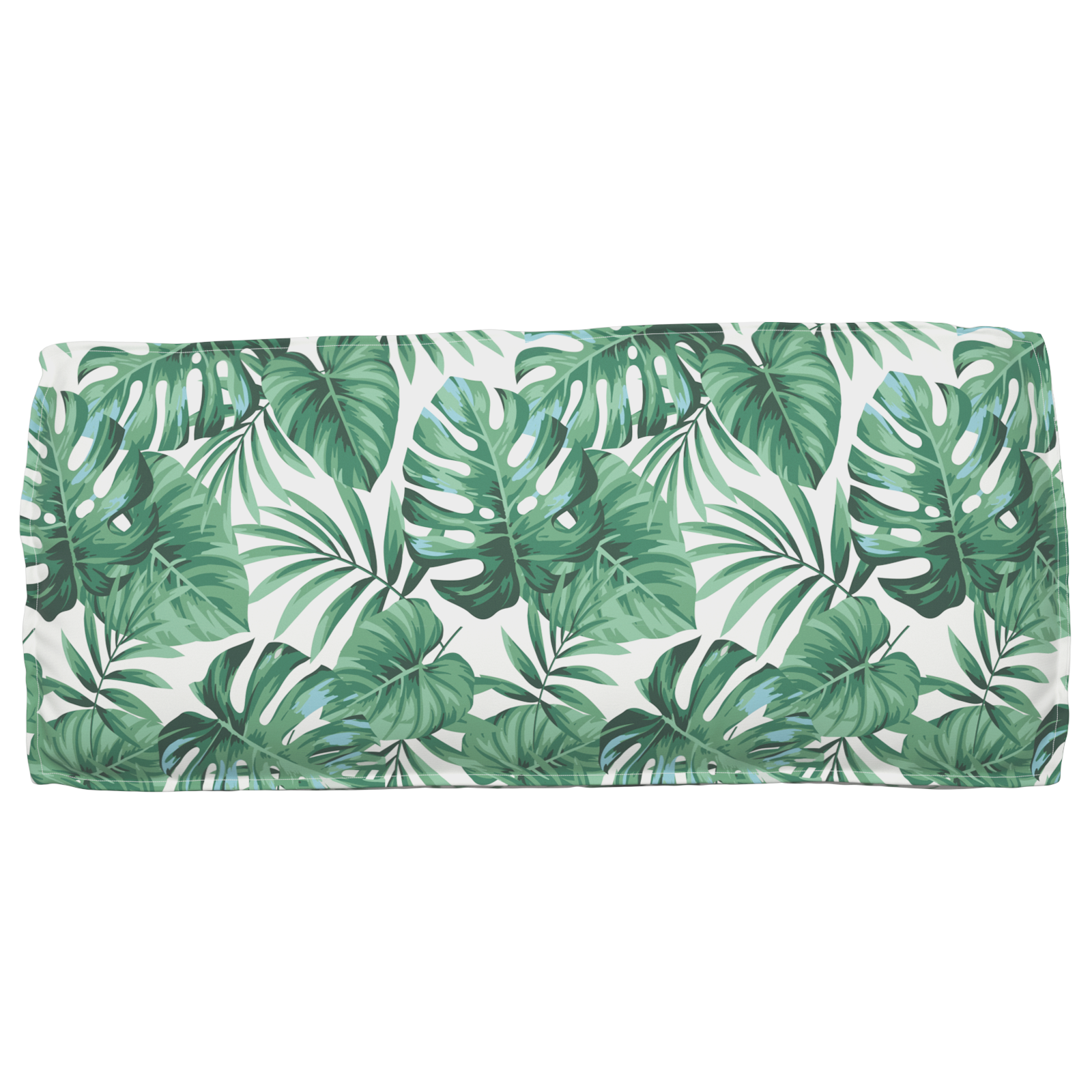 Cuscino per Pallet di per Seduta/Schiena Motivo Foglia 120x50x12 cm Tessuto Oxford