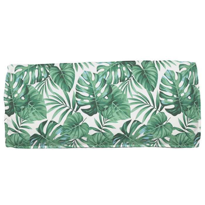 Cuscino per Pallet di per Seduta/Schiena Motivo Foglia 120x50x12 cm Tessuto Oxford