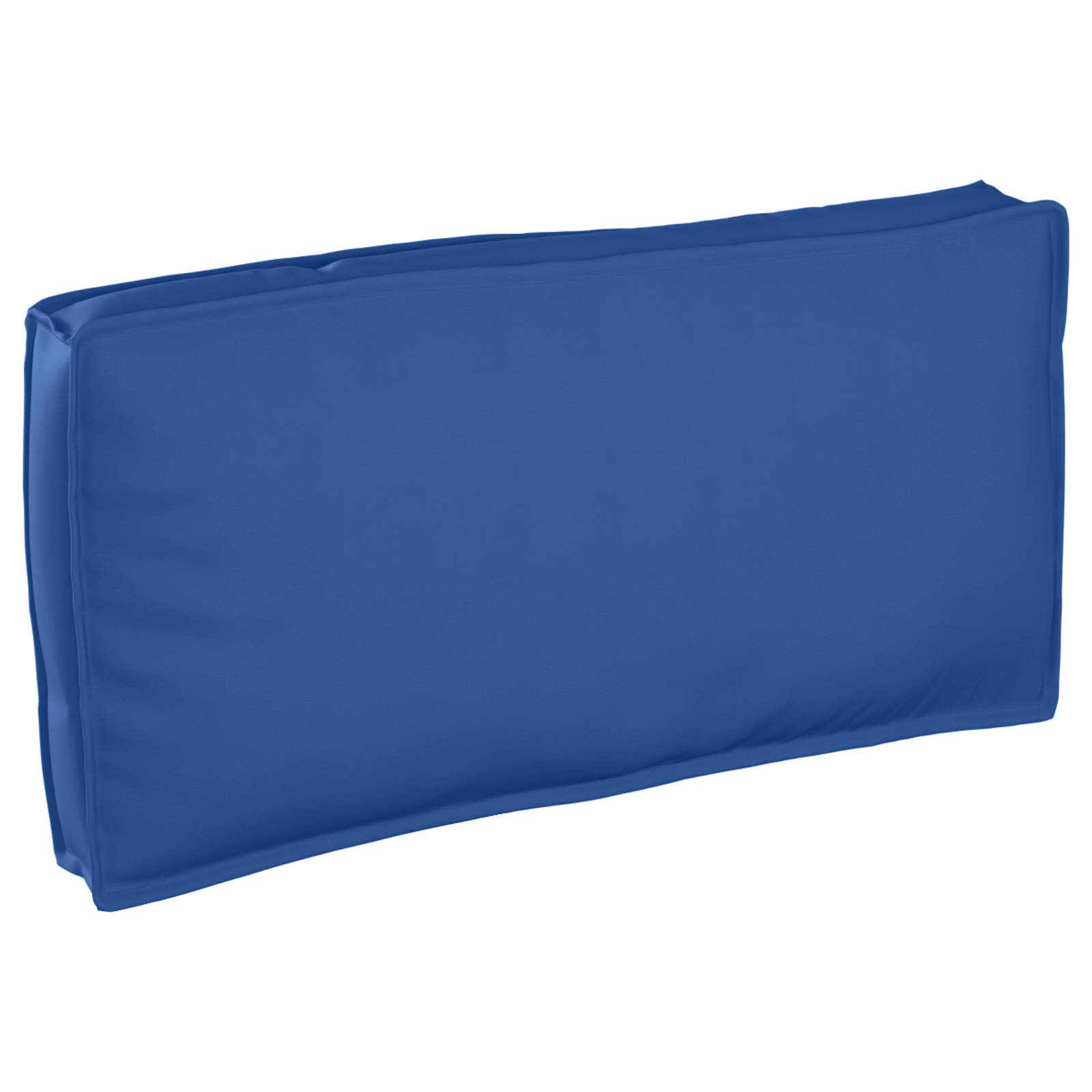 Cuscino per Palette/Schienale Blu Reale 120x60x12 cm Tessuto Oxford