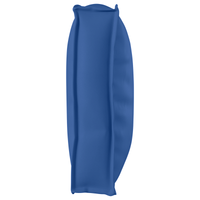 Cuscino per Palette/Schienale Blu Reale 120x60x12 cm Tessuto Oxford