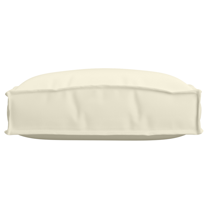 Cuscini per pallet per 4 posti Crema 40x40x8 cm Tessuto Oxford
