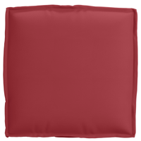 Cuscini per pallet per seduta 4 pz Rosso vino 40x40x8 cm Tessuto Oxford