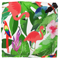 Cuscini per pallet set di 4 giungla tropicale 40x40x8 cm