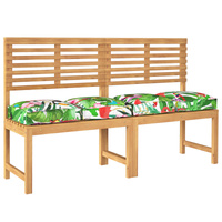 Cuscini per pallet set di 4 giungla tropicale 40x40x8 cm