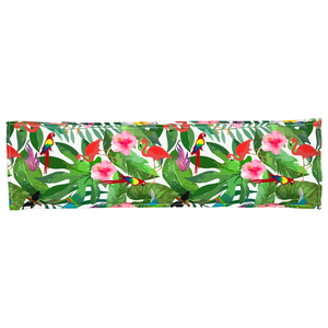 Cuscino per panchina Giungla Tropicale 140x40x8 cm Tessuto Oxford
