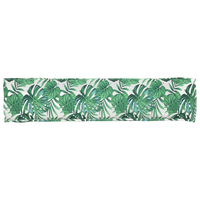 Cuscino per Pallet per Panchina Fantasia a Foglia 180x40x8 cm Tessuto Oxford