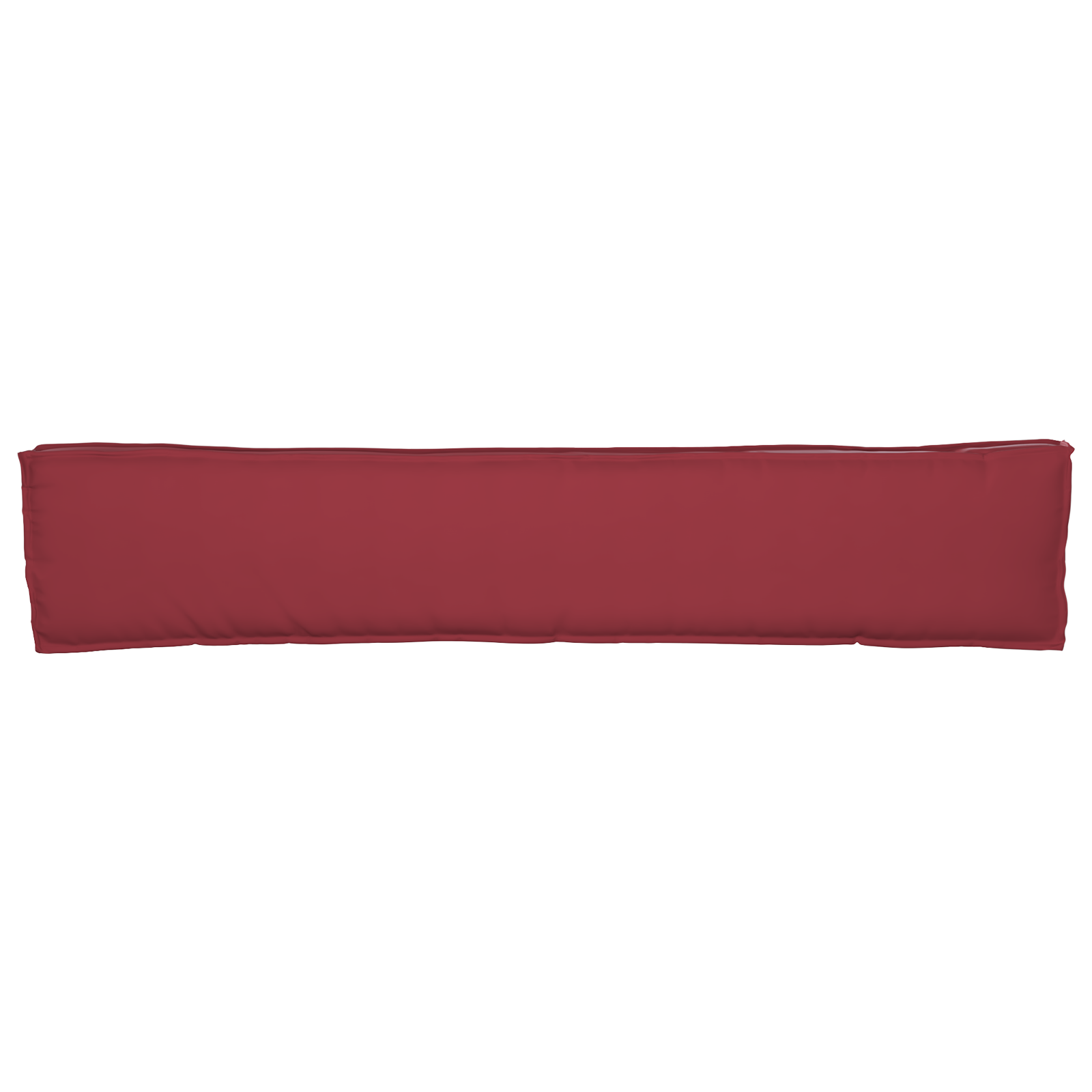 Cuscino per panca Rosso vino 200x40x8 cm Tessuto Oxford