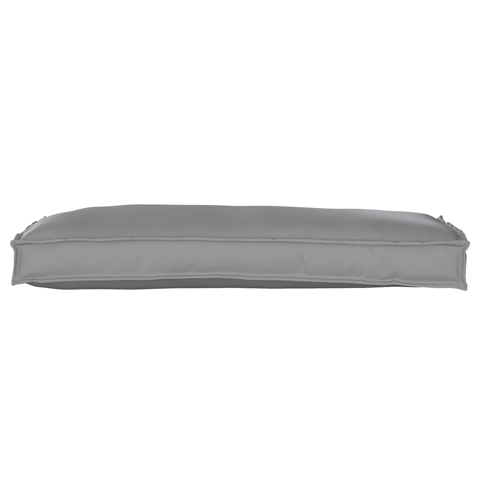 Cuscini per panchina 2 pcs Grigio 100x40x8 cm Tessuto Oxford