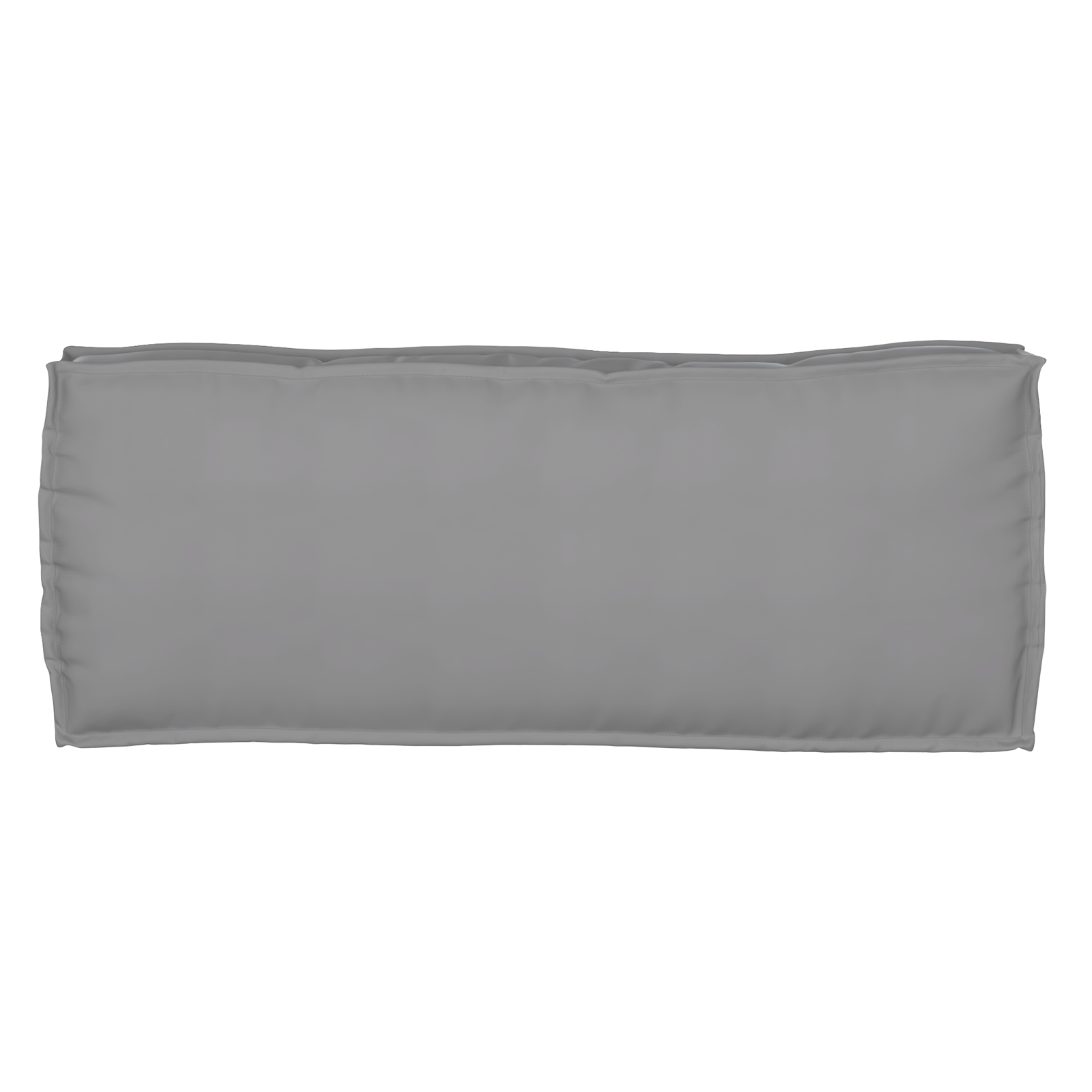 Cuscini per panchina 2 pcs Grigio 100x40x8 cm Tessuto Oxford