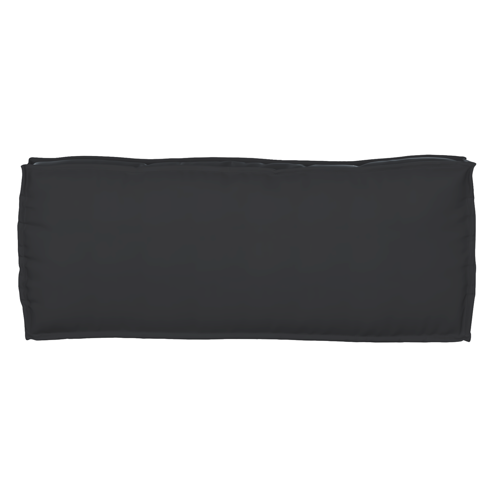 Cuscini per Panca 2 pcs Nero 100x40x8 cm Tessuto Oxford