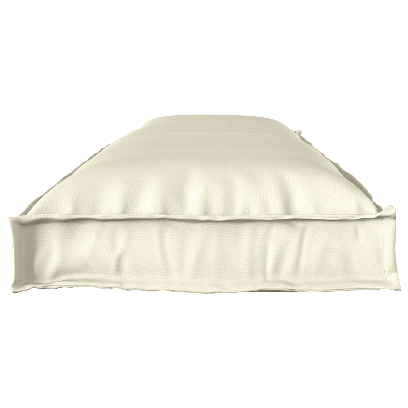 Cuscini per panca 2 pz Crema 150x40x8 cm Tessuto Oxford