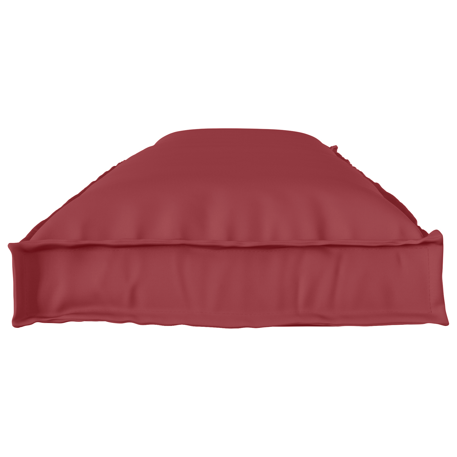 Cuscini per panchina 2 pezzi Rosso vino 150x40x8 cm Tessuto Oxford