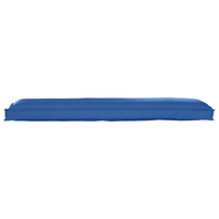 Cuscini per Pallet per Panchina 2 pz Blu Reale 150x40x8 cm Tessuto Oxford