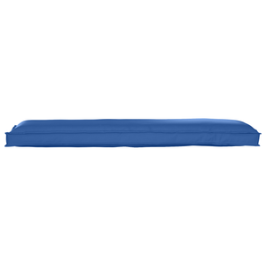 Cuscini per Pallet per Panchina 2 pz Blu Reale 150x40x8 cm Tessuto Oxford