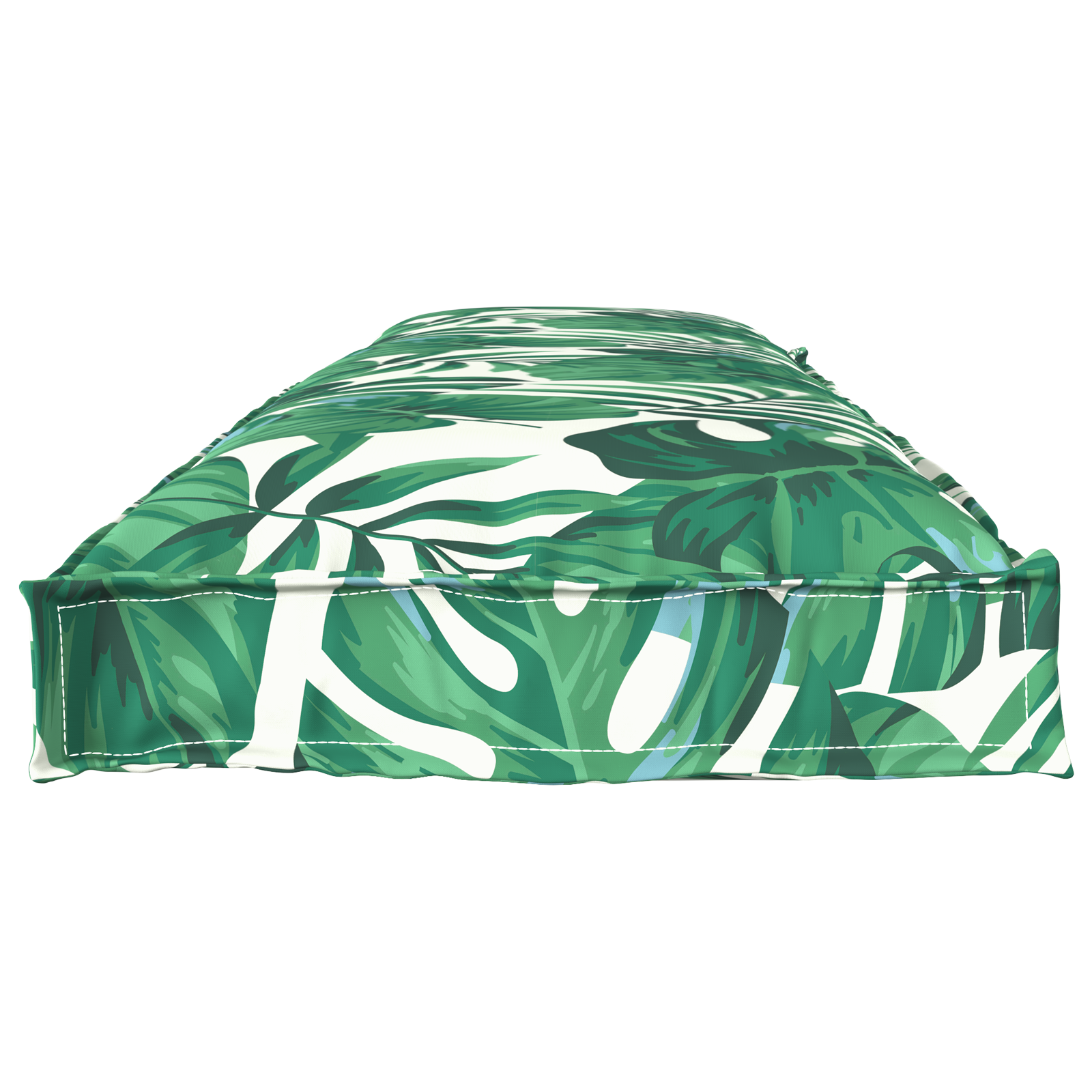 Cuscini per pallet per panca 2 pz a motivo foglia 150x40x8 cm tessuto Oxford